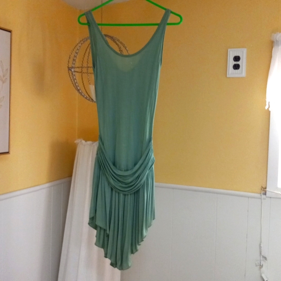 Nwt Vintage Womans Green Dress